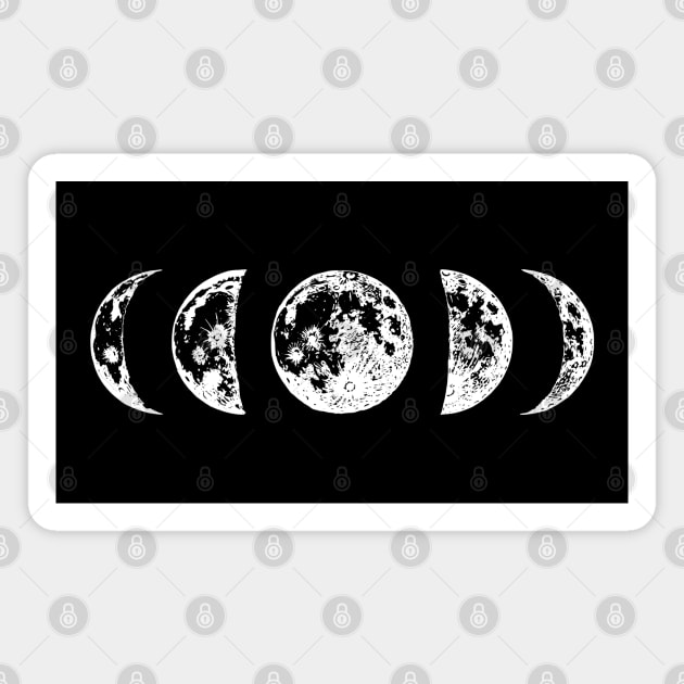 Phases of the Moon Magnet by machmigo